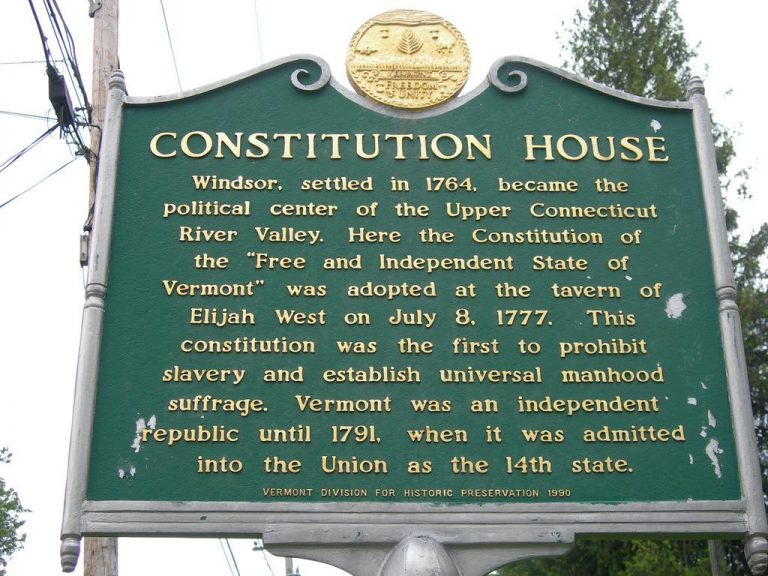 Vermont's Declaration of Independence (1777) Vermont Republic