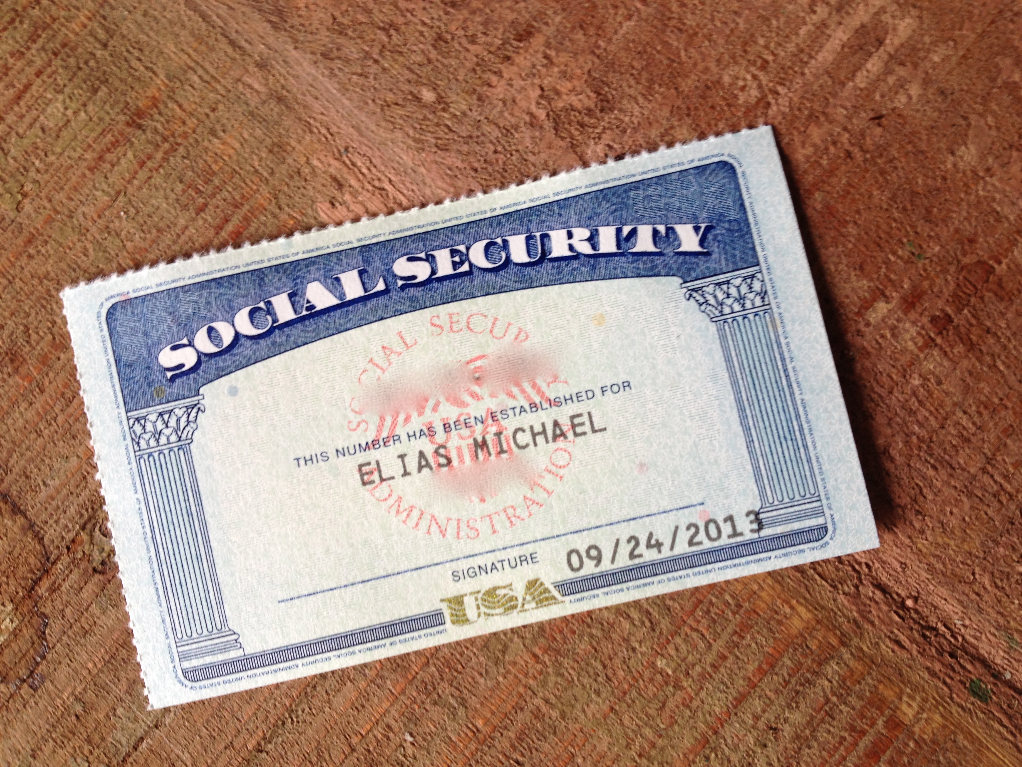 Social Security number в США