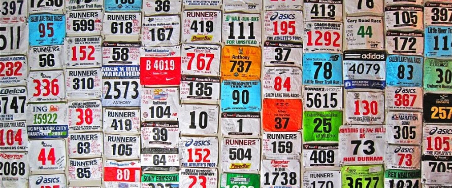 Creative Ways to Display your Racing Bibs Vermont Republic
